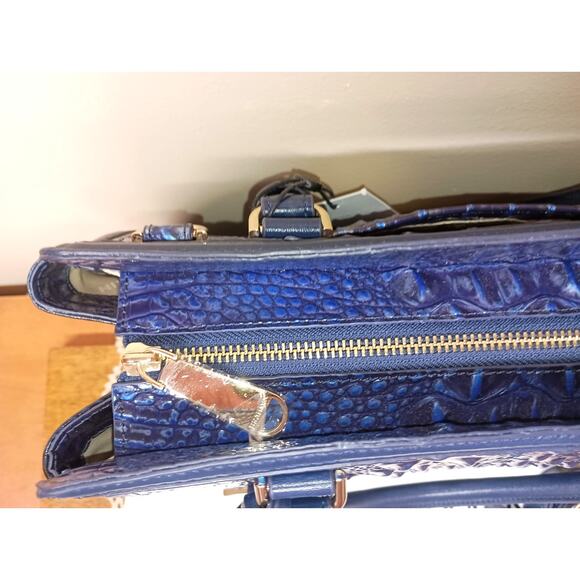 NWT Brahmin Kyanite Havisham Small Finley Satchel - Picture 4 of 7